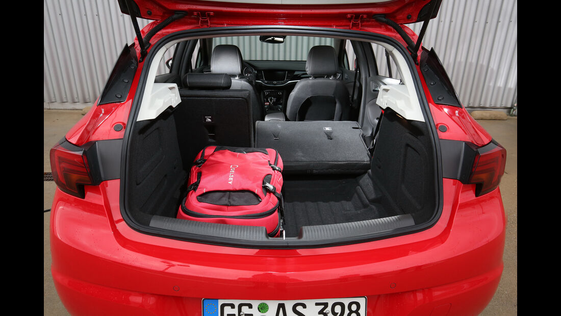 Opel Astra 1.0 DI Turbo, Kofferraum