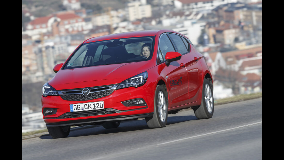 Opel Astra 1.4 CNG, Exterieur