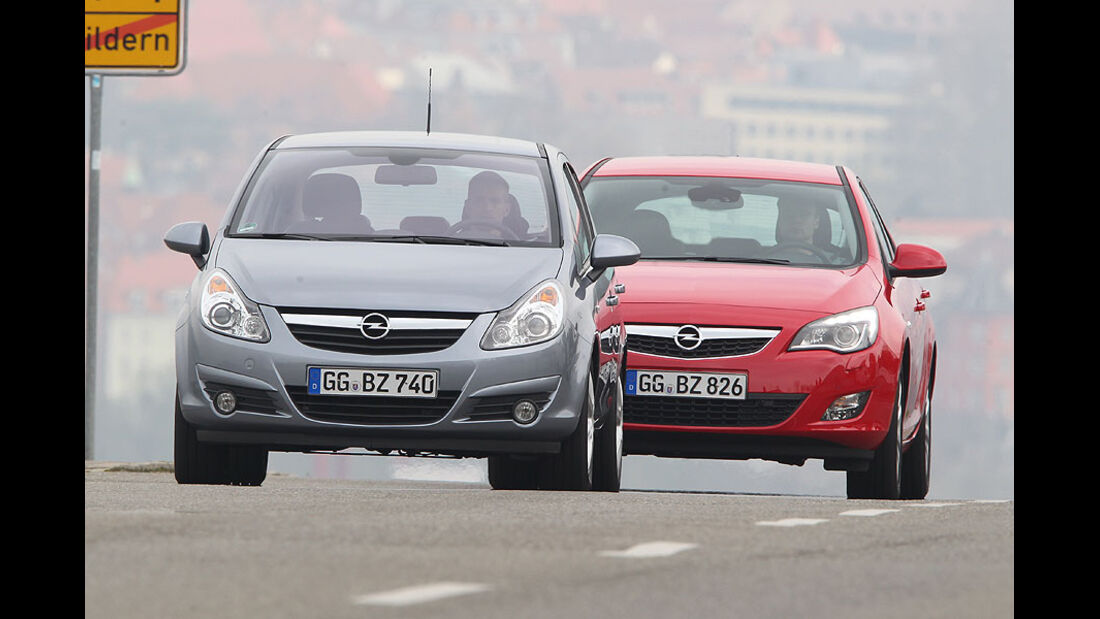 Opel Astra 1.4, Opel Corsa 1.4