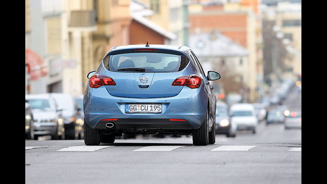 Opel Astra 1.4 Turbo, Heck
