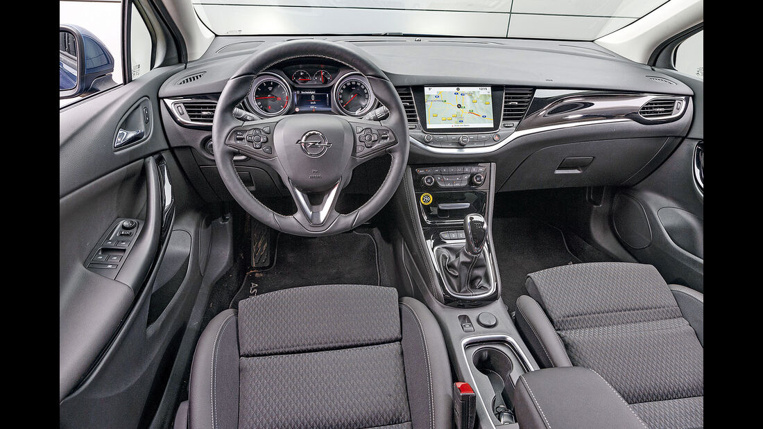 Opel Astra 1.4 Turbo, interieur