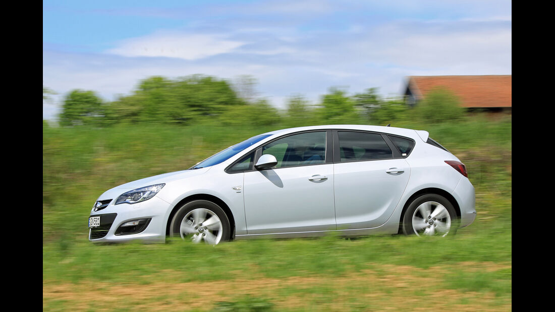 Opel Astra 1.6 CDTI EcoFLEX, Seitenansicht