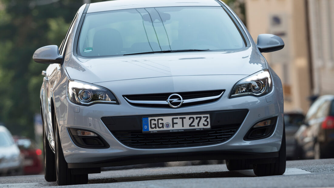 Opel Astra 1.6 SIDI Turbo, Frontansicht