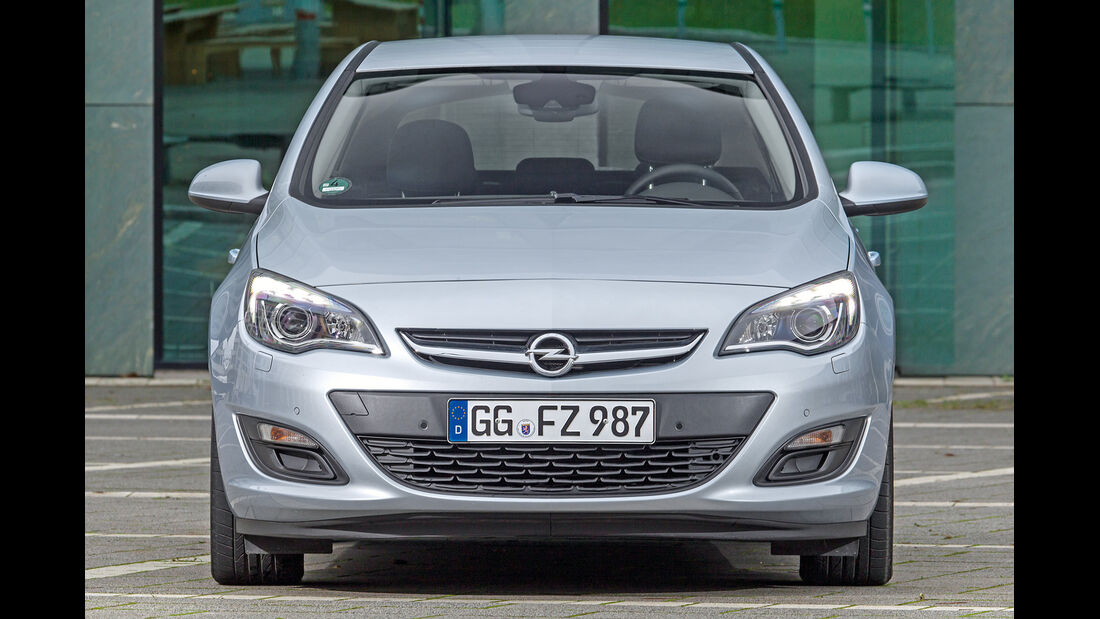 Opel Astra 1.6 Turbo Style, Frontansicht