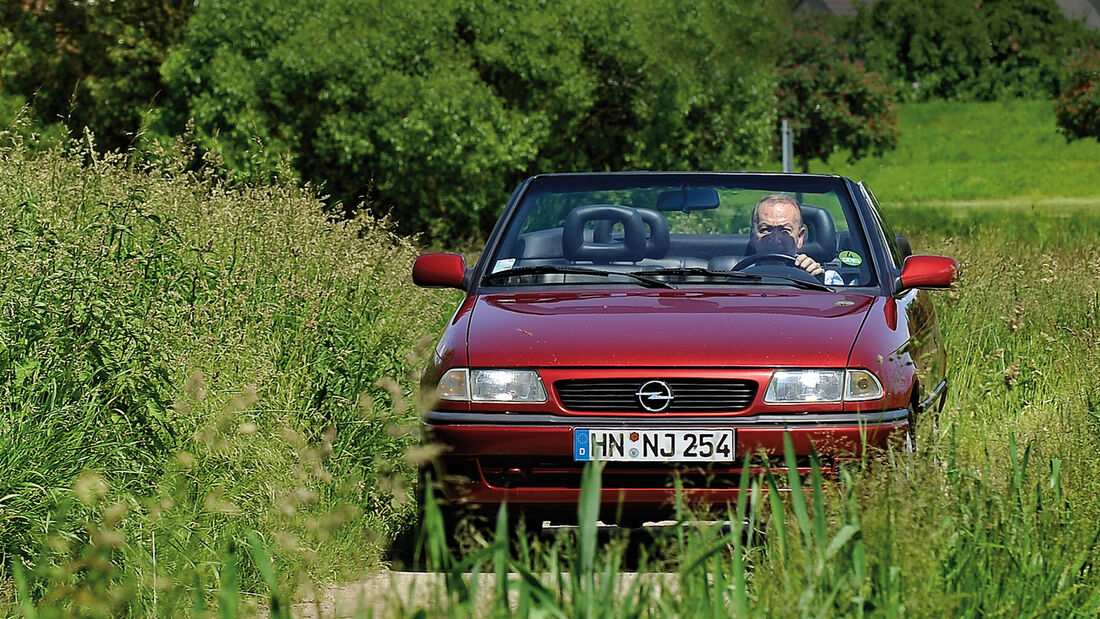 Opel Astra Cabrio, Frontansicht