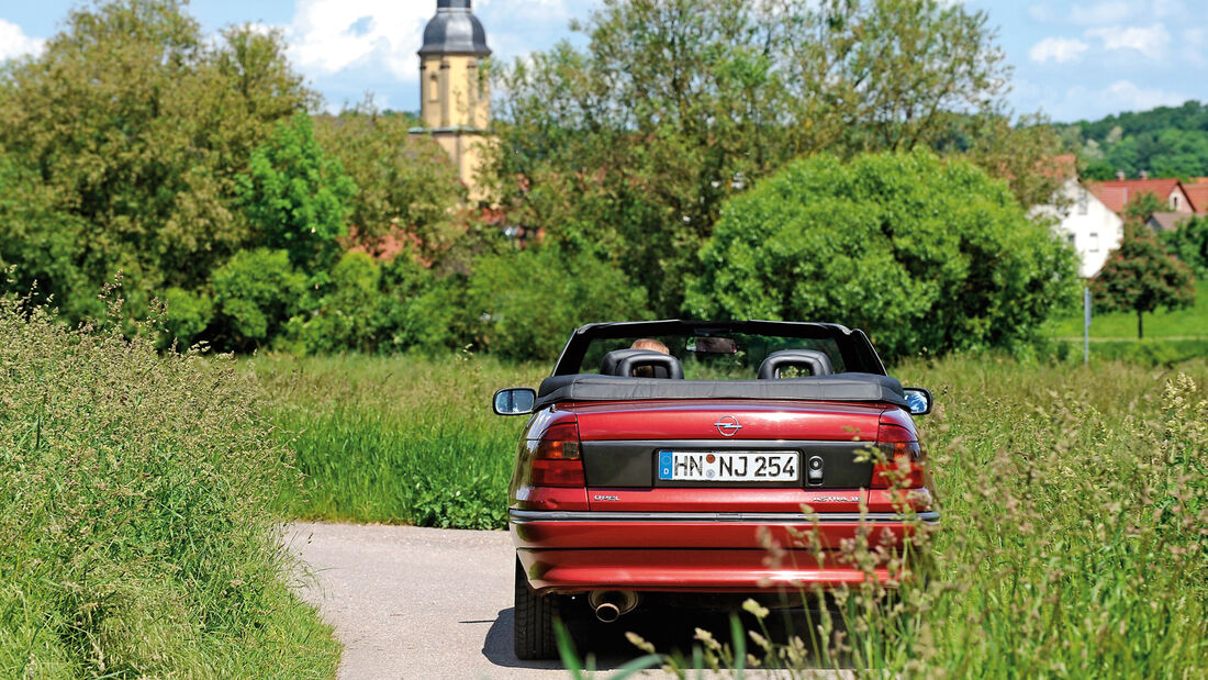 Opel Astra Cabrio, Heckansicht