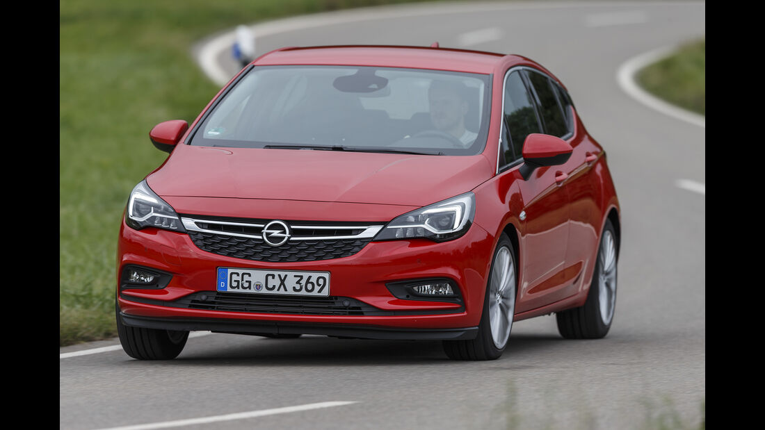 Opel Astra, Exterieur Front