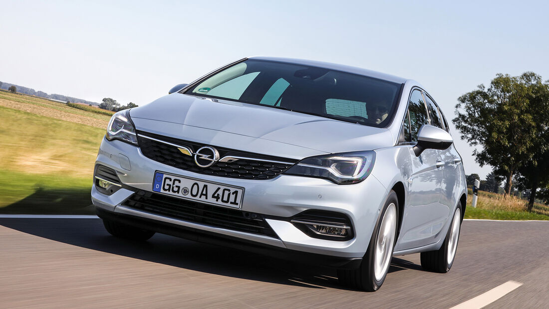 Opel Astra Facelift, Exterieur