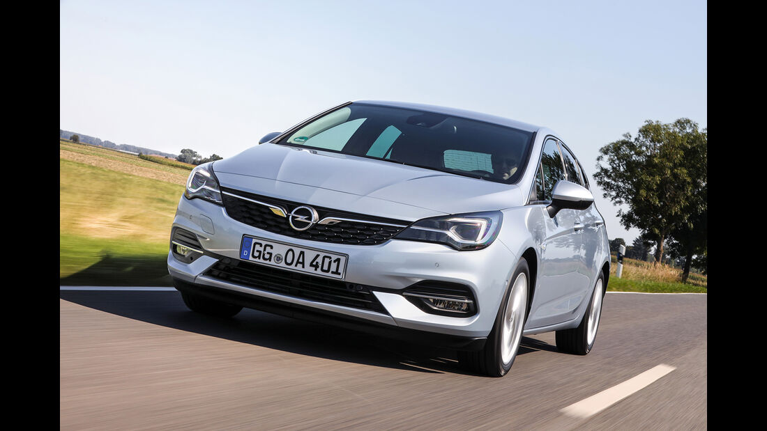 Opel Astra Facelift, Exterieur