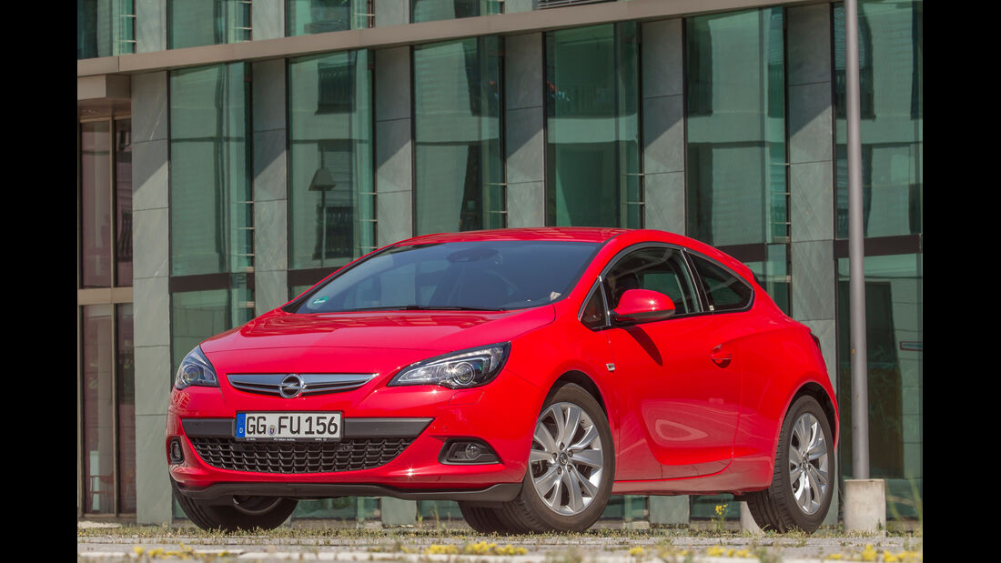Opel Astra GTC 1.4 Turbo, Frontansicht