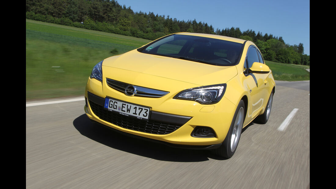 Opel Astra GTC 1.4 Turbo, Frontansicht