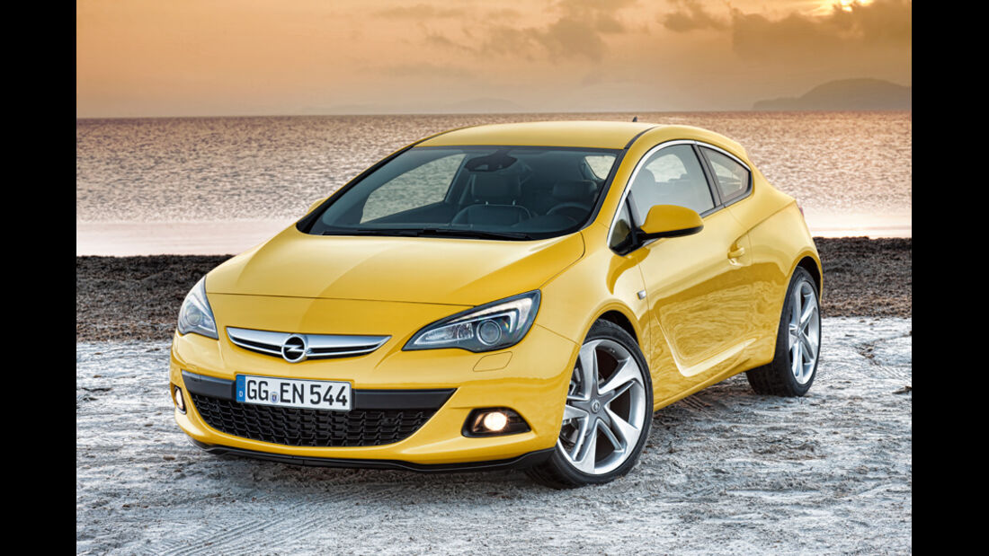 Opel Astra GTC 1.6 Turbo, Frontansicht