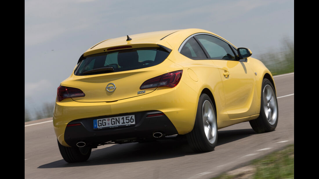 Opel Astra GTC 1.6 Turbo, Heckansicht