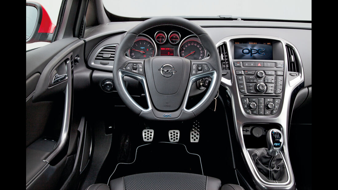 Opel Astra OPC, Cockpit, Lenkrad