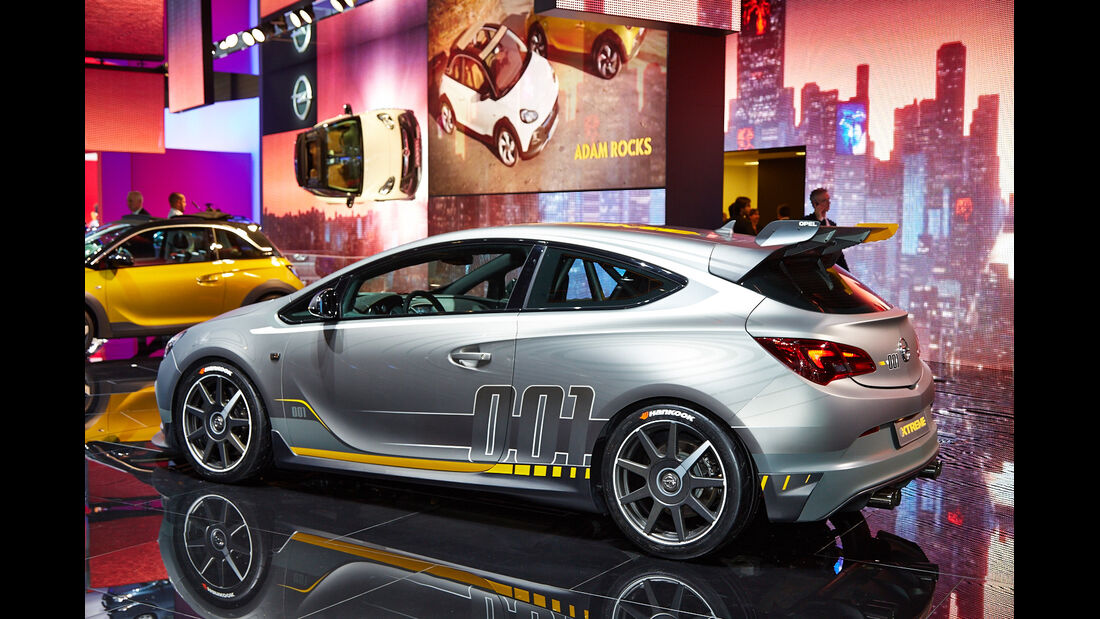 Opel Astra OPC Extreme, Genfer Autosalon, Messe 2014