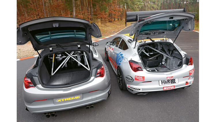 Opel Astra Opc Extreme Astra Opc Cup Zwei Flotte Opel Im Fahrbericht Auto Motor Und Sport