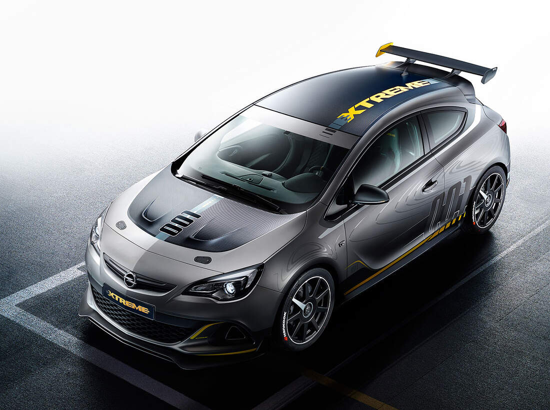 Opel Astra OPC Extreme mit über 300 PS: Erste Fahrt im Kompakt-Kracher ...