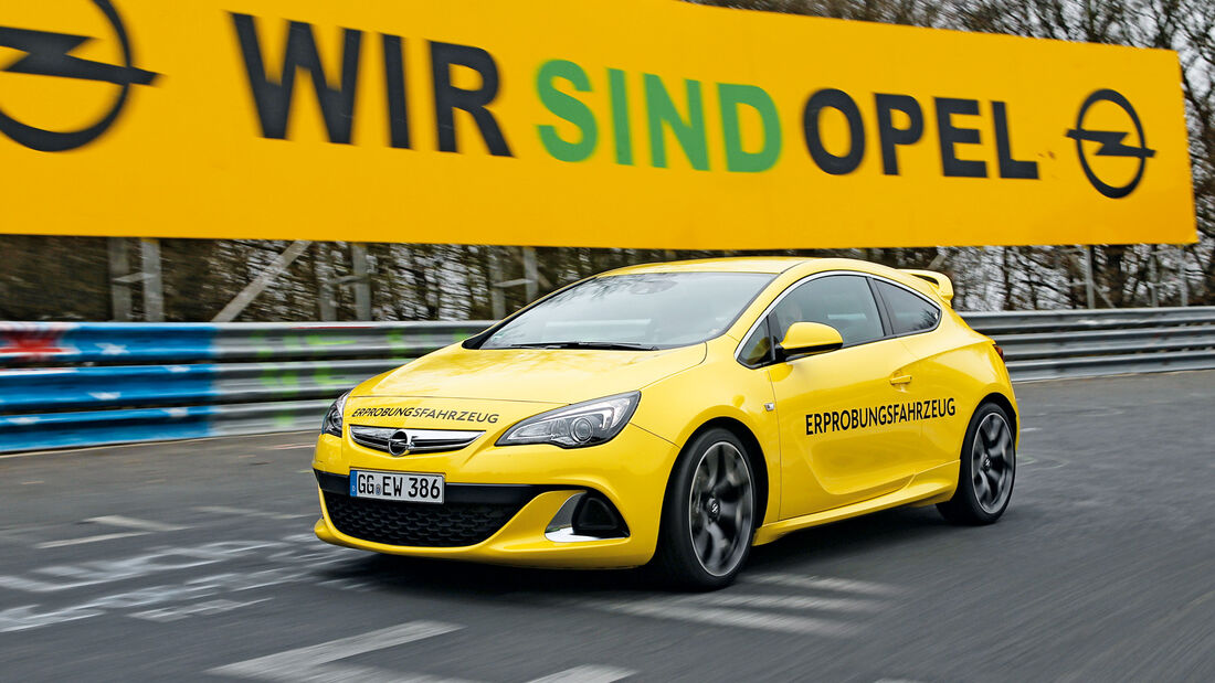 Opel Astra OPC, Seitenansicht