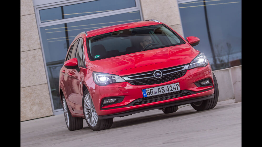 Opel Astra Sports Tourer 1.6 Biturbo CDTI, Frontansicht