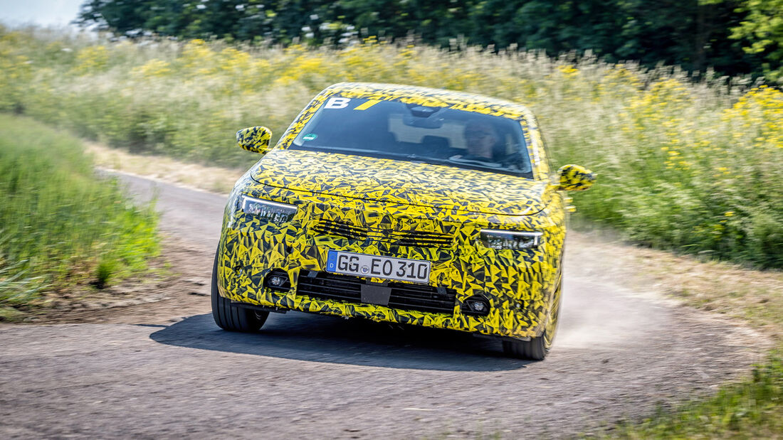 Opel Astra Validierungsfahrt 2021