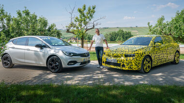 Opel Astra Validierungsfahrt 2021