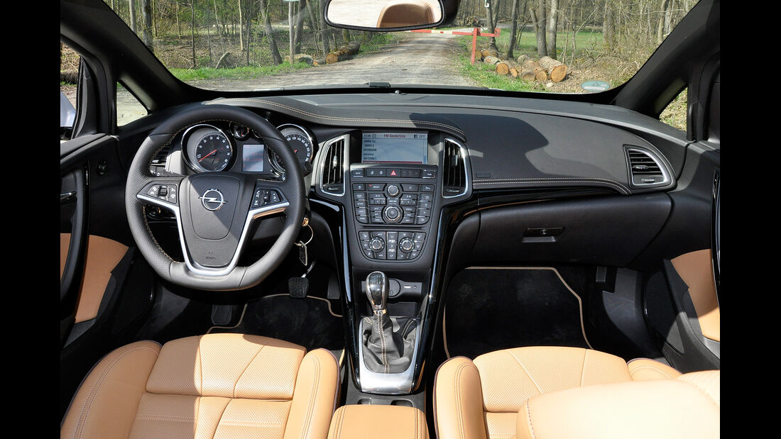 Opel Cascada, Innenraum, Cockpit