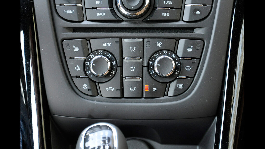 Opel Cascada, Klimaautomatik