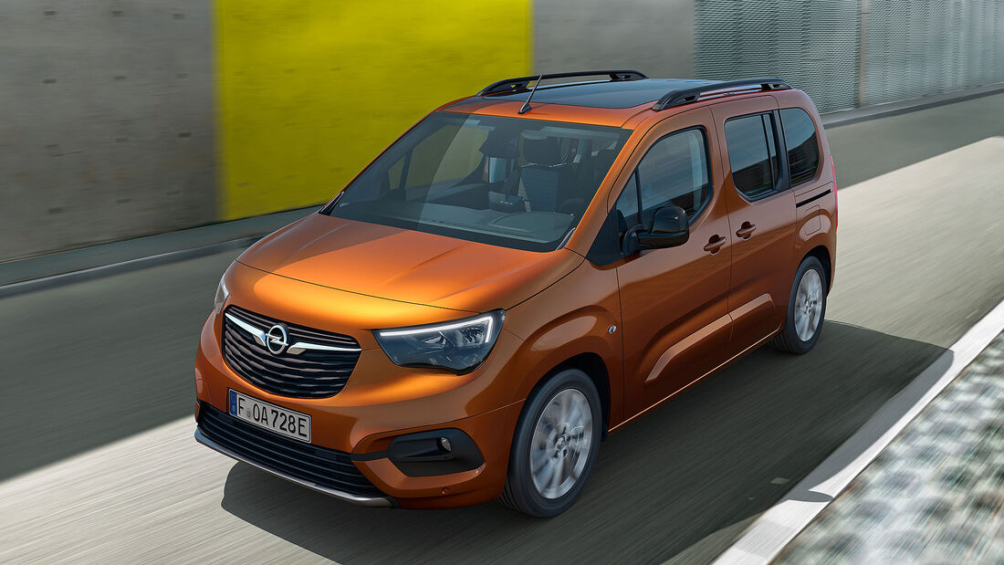 Opel Combo E-Life Sperrfrist 10.2.2021