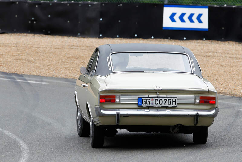 Opel Commodore A Coupé, Le Mans, Reise, Impression