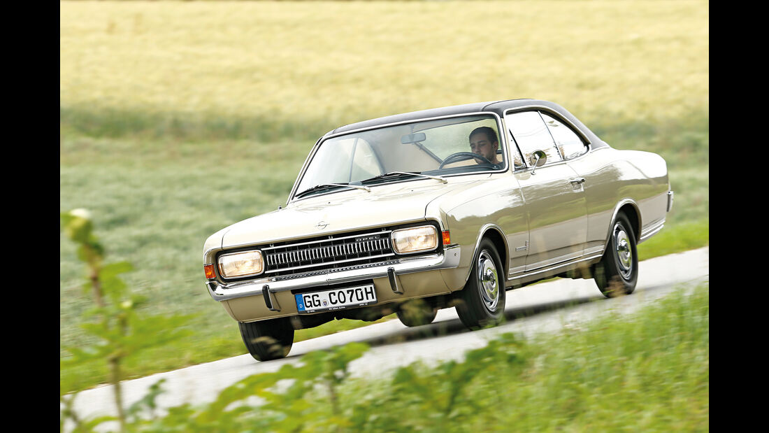 Opel Commodore A, Frontansicht