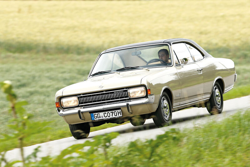 Opel Commodore A, Frontansicht