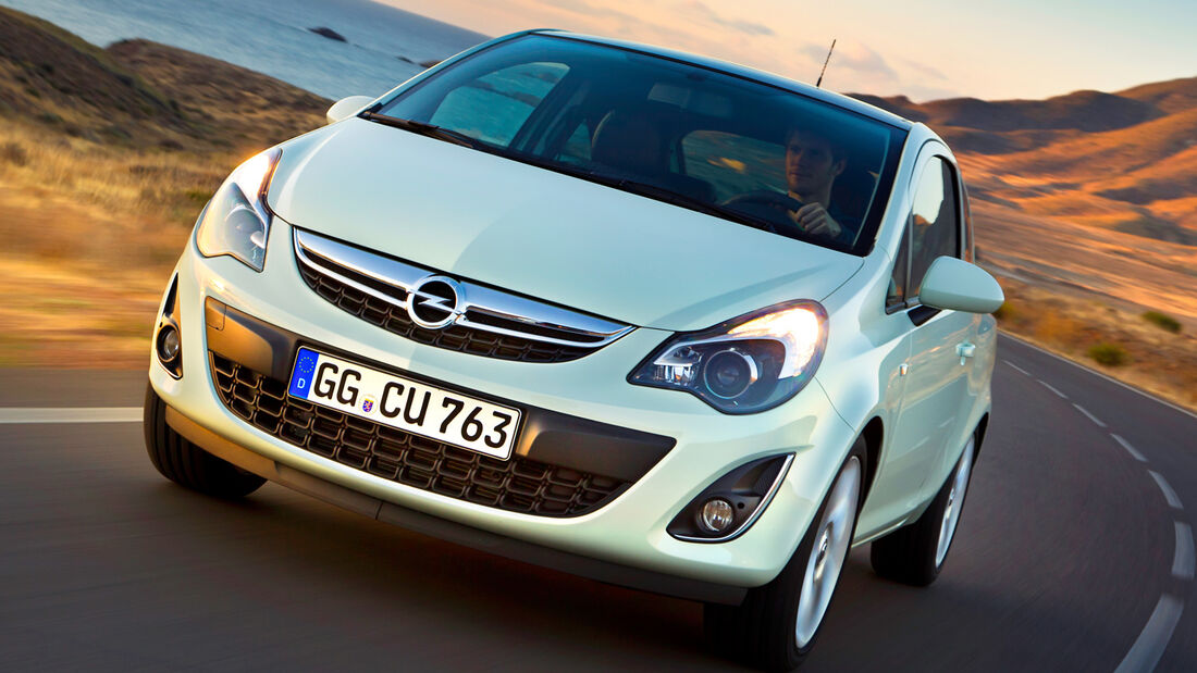 Opel Corsa 1.2, Frontansicht