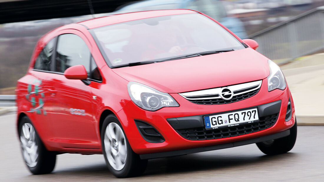 Opel Corsa 1.2 LPG ecoFLEX Edition, Frontansicht