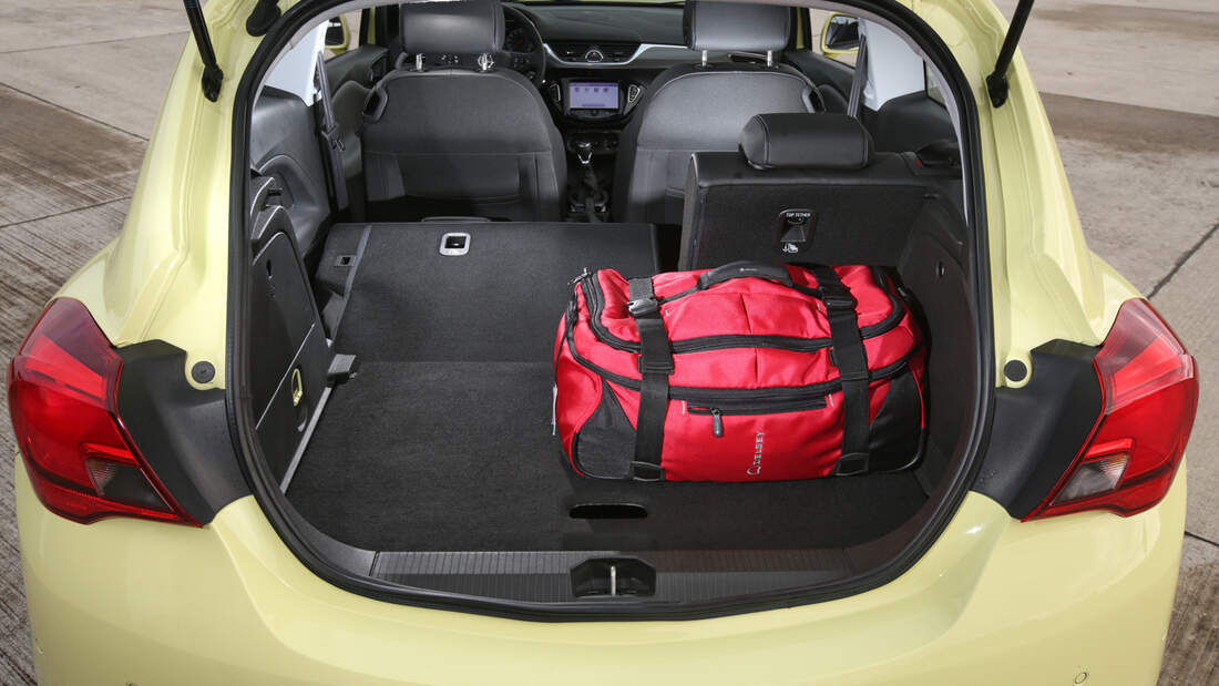 Spannende Opel Corsa Kofferraum Bild