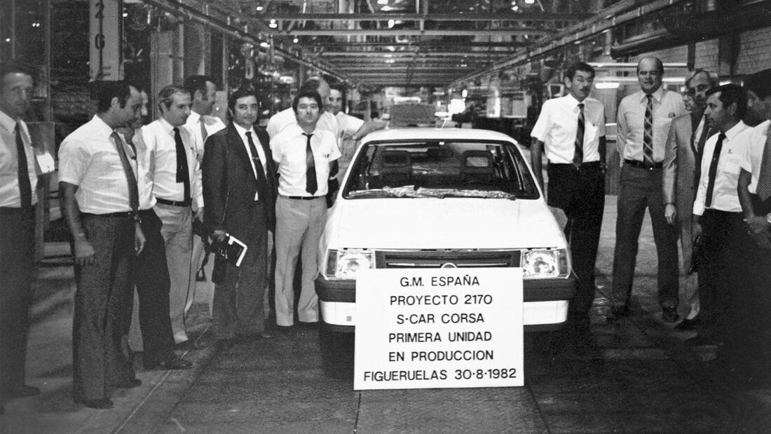 Opel Corsa A (1982) Produktion