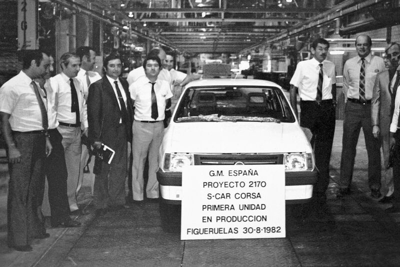 Opel Corsa A (1982) Produktion
