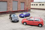 Opel Corsa B (1993-2000), Ford Fiesta Mk 4 (1995-2001), VW Polo 6N (1994-2001)