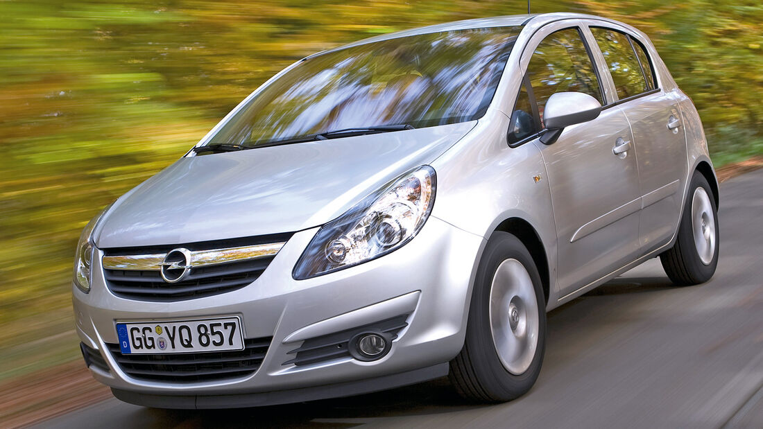 Opel Corsa D, Baujahr 2006 bis 2014 ▻ Technische Daten zu allen