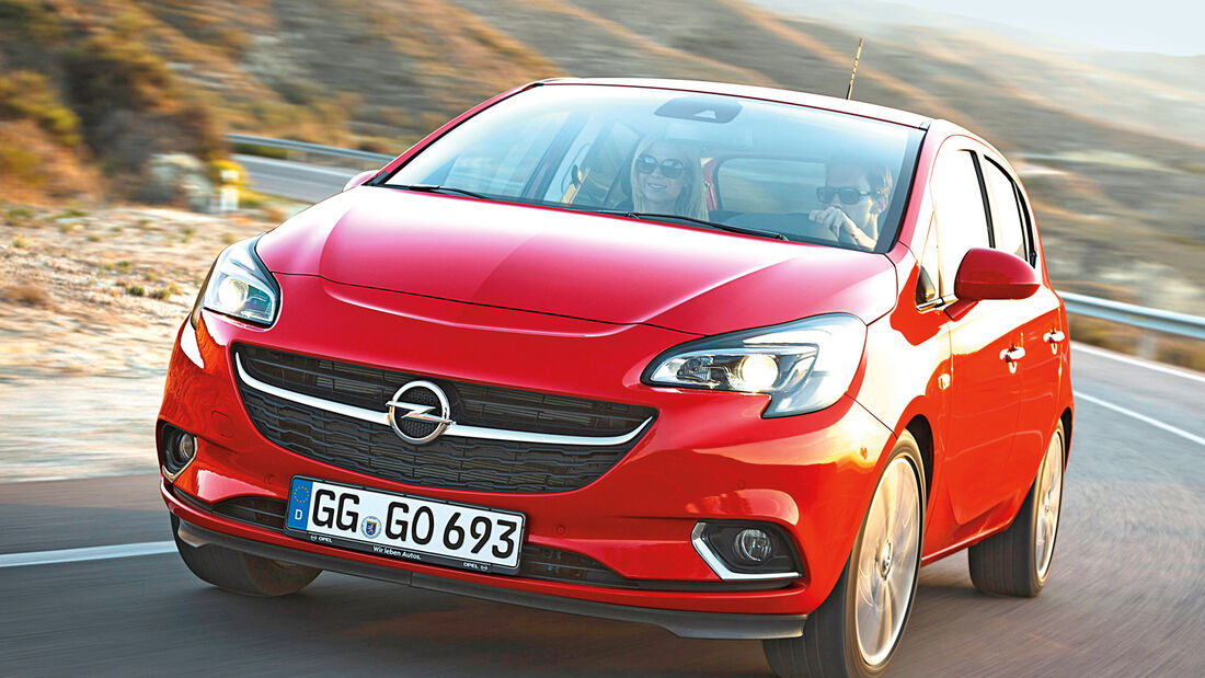 Opel Corsa, Frontansicht