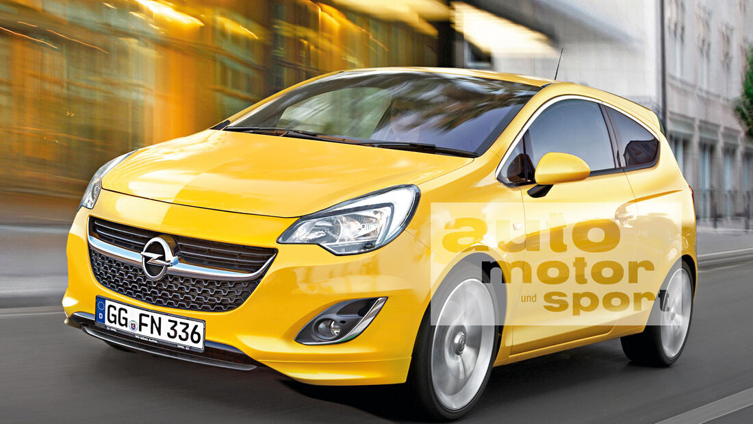 Opel Corsa, Frontansicht