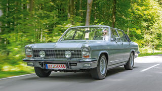 Opel Diplomat B Cabriolet, Frontansicht