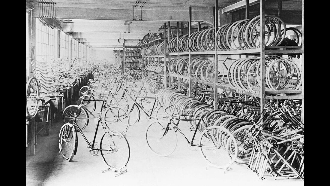 Opel Fahrradproduktion 1912