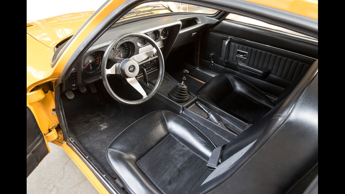 Opel GT 1900, Cockpit