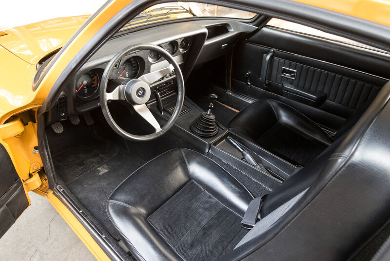 Opel GT 1900, Cockpit