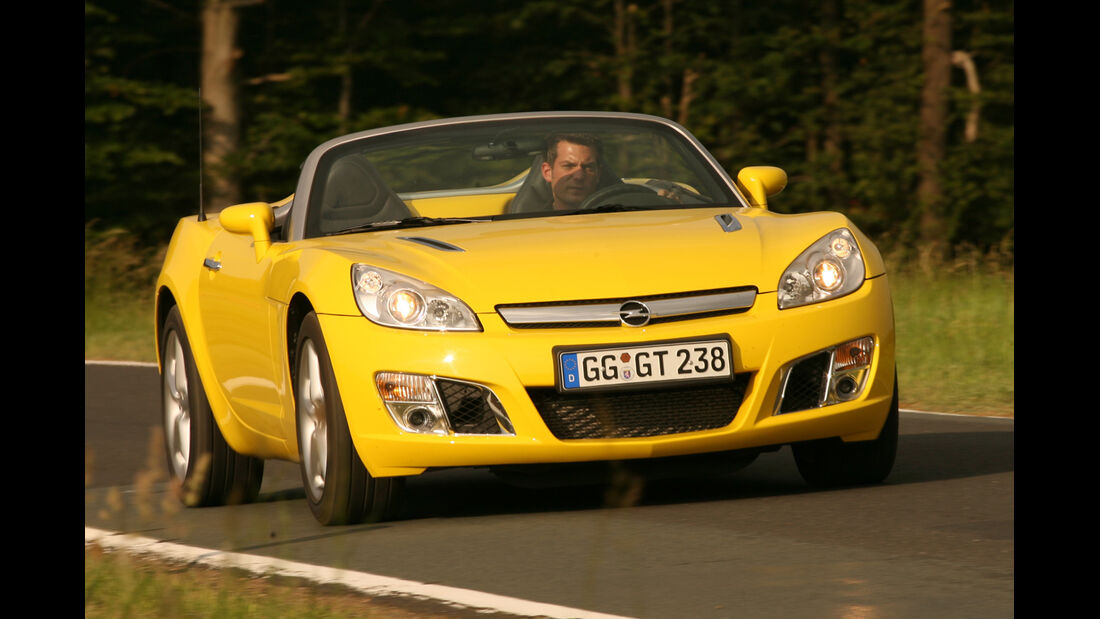 Opel GT, Frontansicht