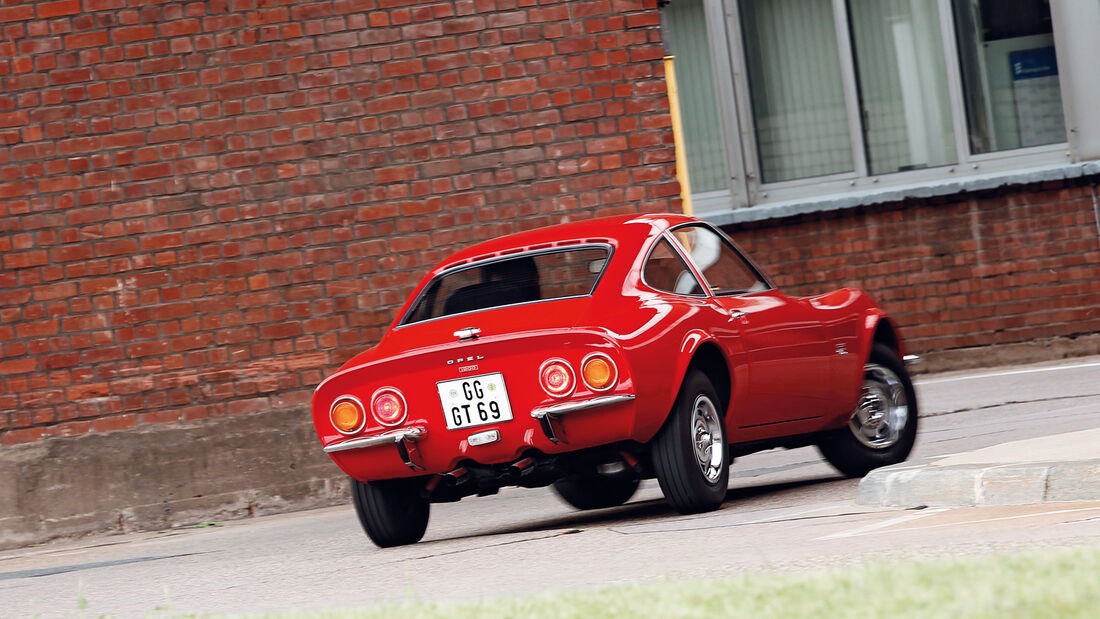 Opel GT, Heck