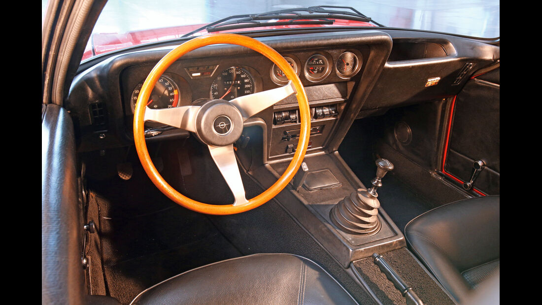 Opel GT, Inneraum