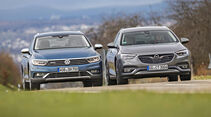 Opel Insignia Country Tourer 2.0 DI Turbo 4x4, VW Passat Alltrack 2.0 TSI 4Motion, Exterieur