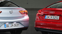 Opel Insignia Grand Sport, Audi A5 Sportback, Heckleuchten