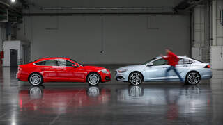 Opel Insignia Grand Sport, Audi A5 Sportback, Seitenansicht